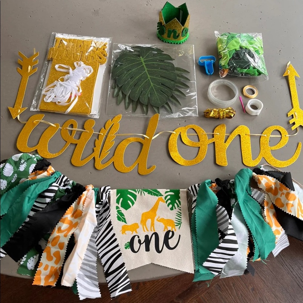 Wild One Party Decorations